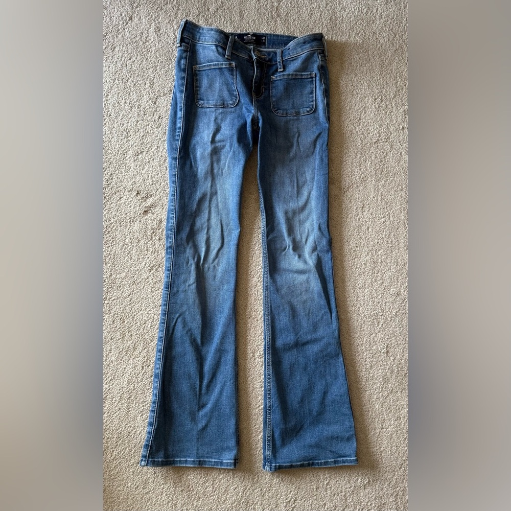 Hollister low rise boot cut/flared jeans